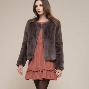 Moon River Faux Fur Jacket